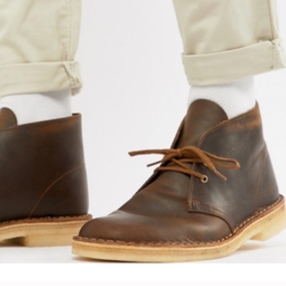 clarks desert boot beeswax nordstrom